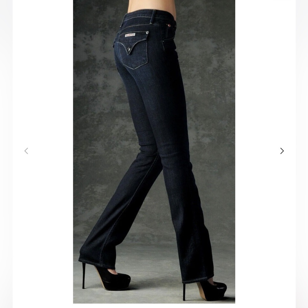 HUDSON Carly flap straight Leg Dark Wash Size 28